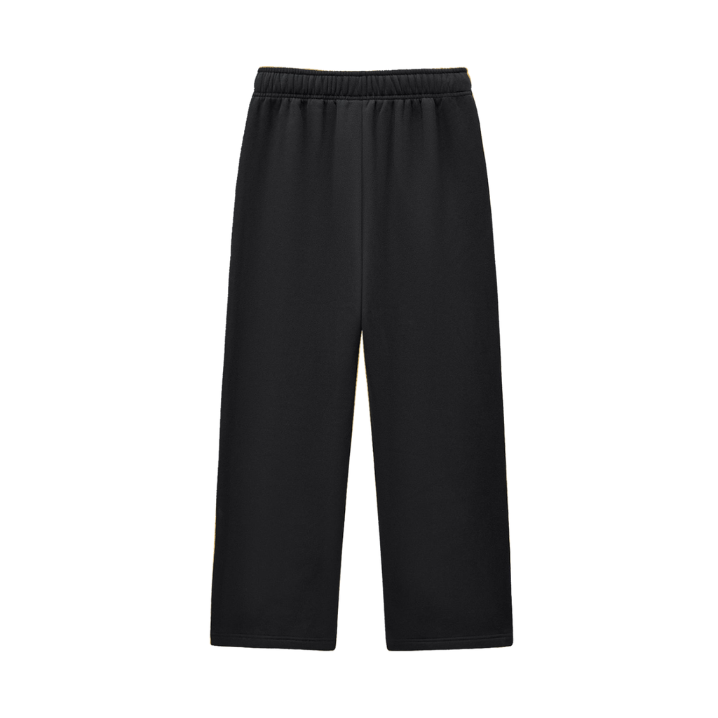 "Love" - Contrast-Stitched Fleece Sweatpants