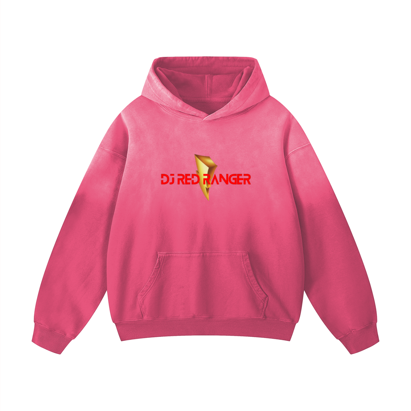 "Logo" - Heavyweight Sunfade Oversized Hoodie