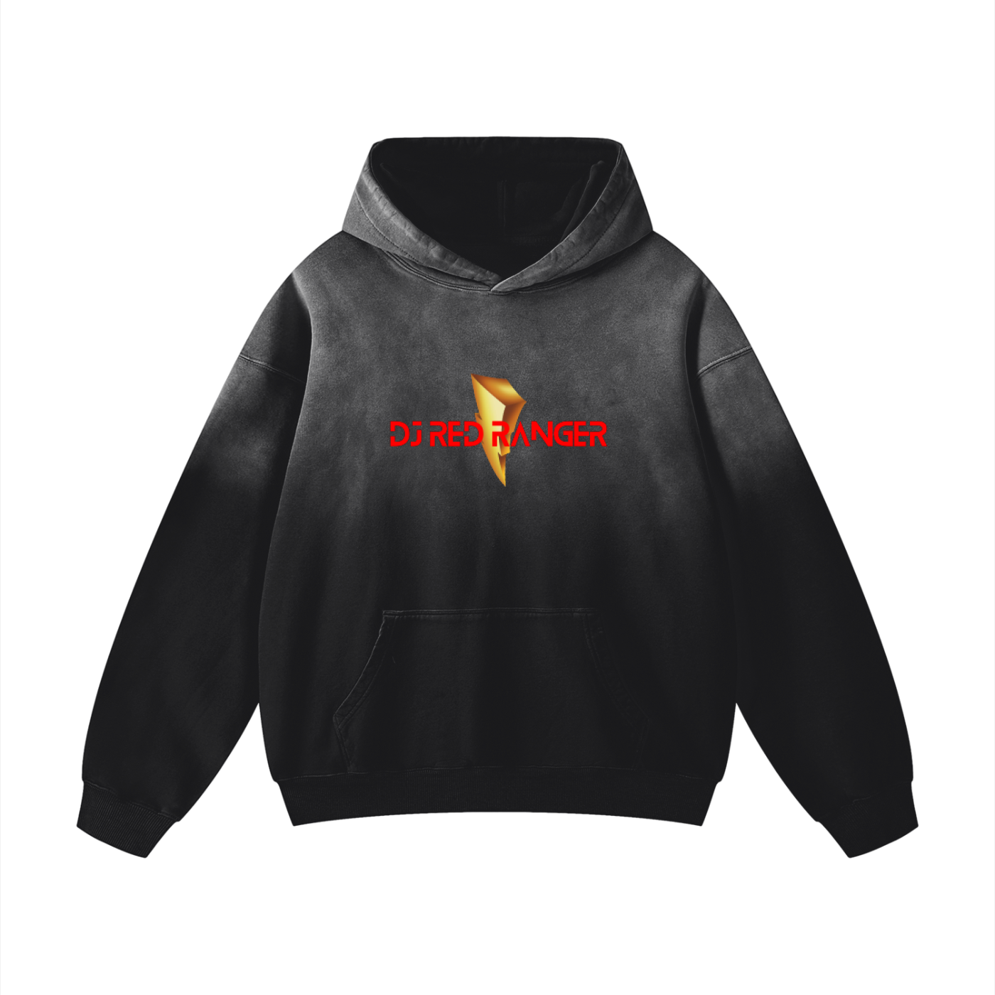 "Logo" - Heavyweight Sunfade Oversized Hoodie