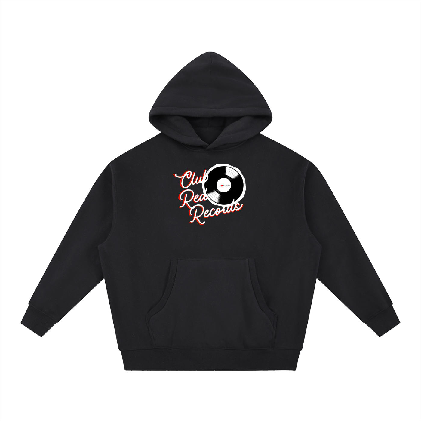 Essential Oversized Boxy Fit Fleece Hoodie