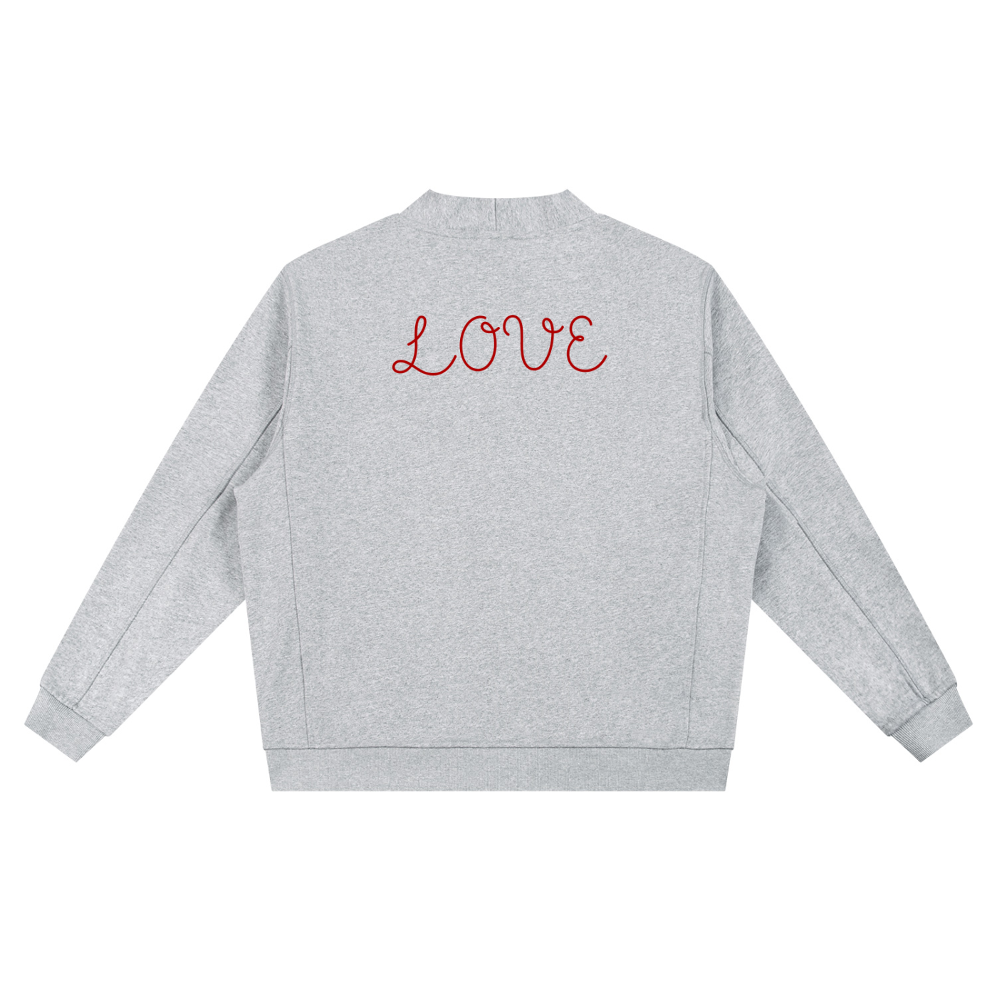 "Love" - Essential Heavyweight Sweat Cardigan