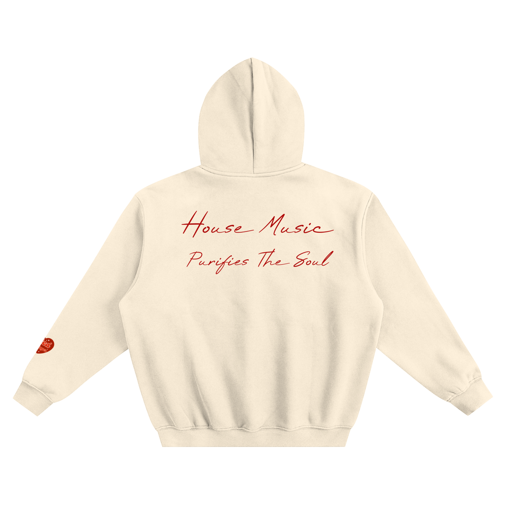 Club Red Records - Fleeced Box Hoodie