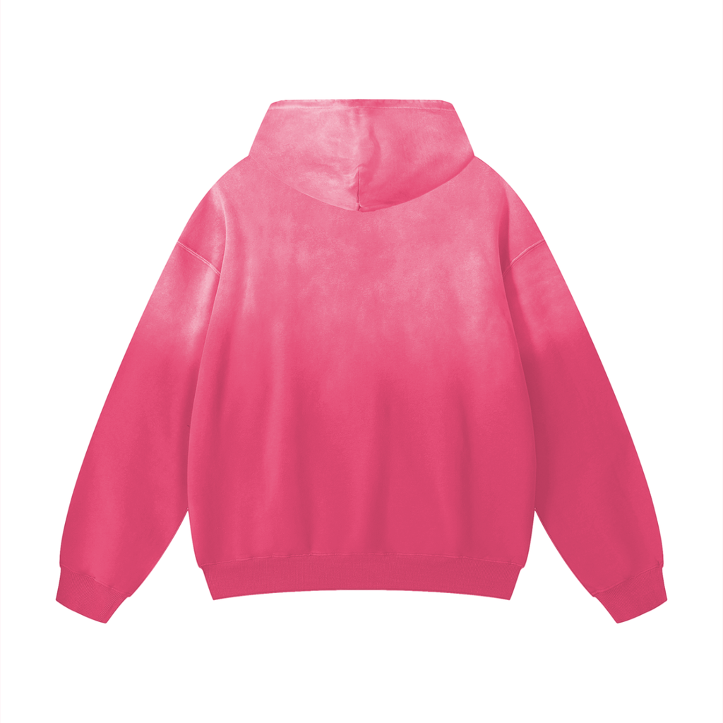 "Logo" - Heavyweight Sunfade Oversized Hoodie