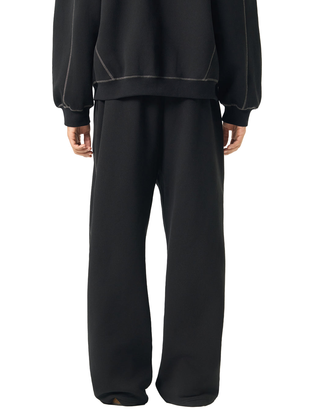 Club Red Records - Contrast Stitched Fleece Sweatpants