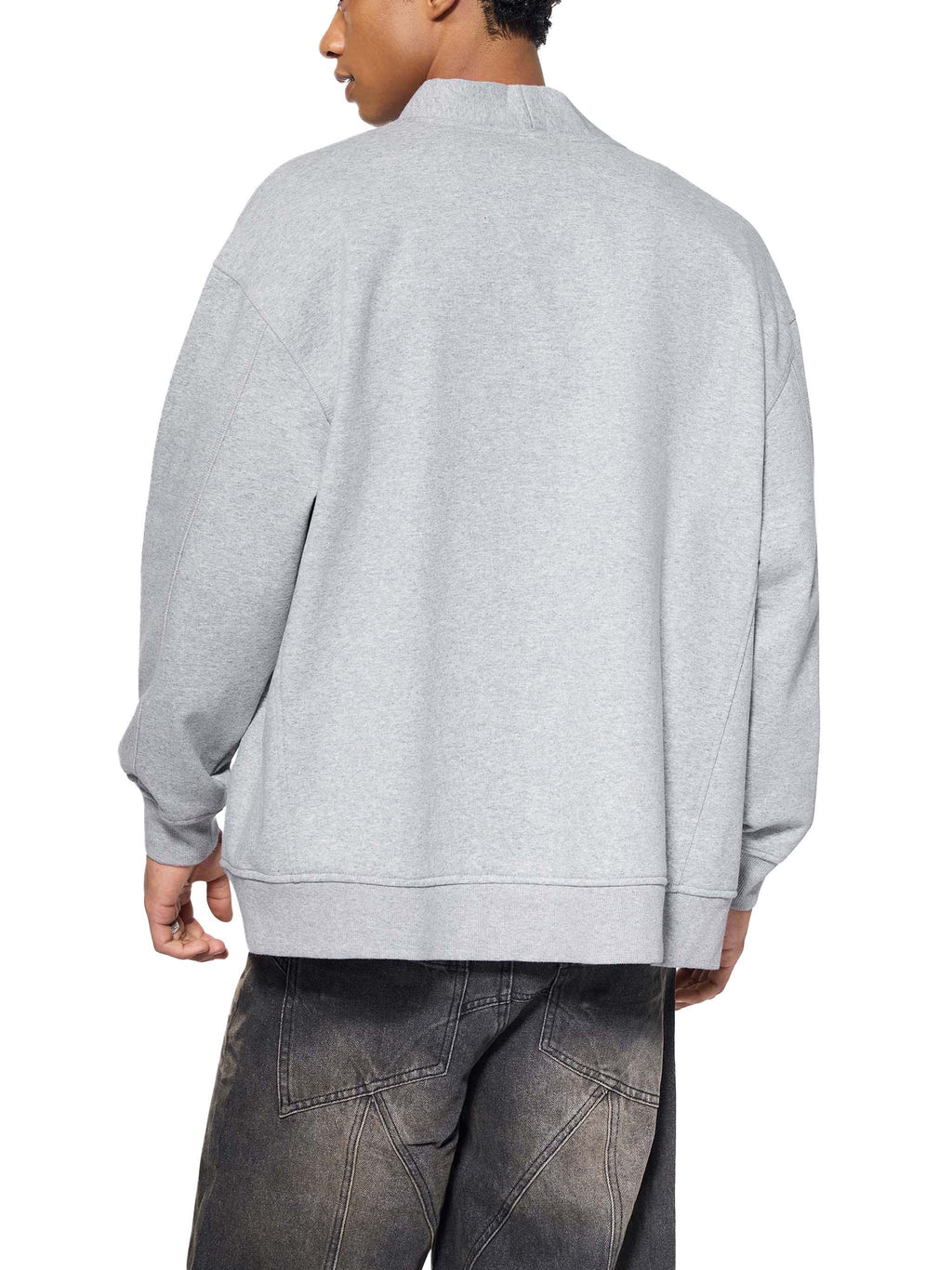"Love" - Essential Heavyweight Sweat Cardigan