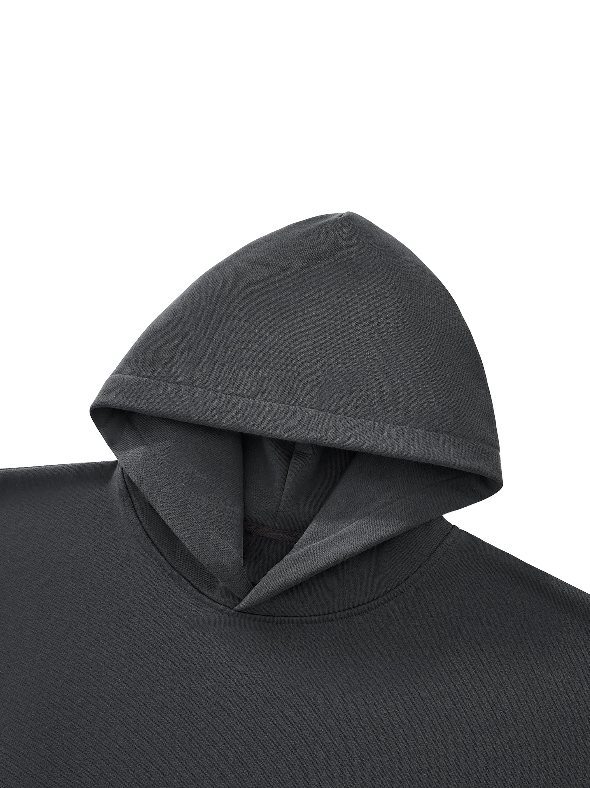 "Love" - Essential Heavyweight Oversized Drawstring Hem Hoodie