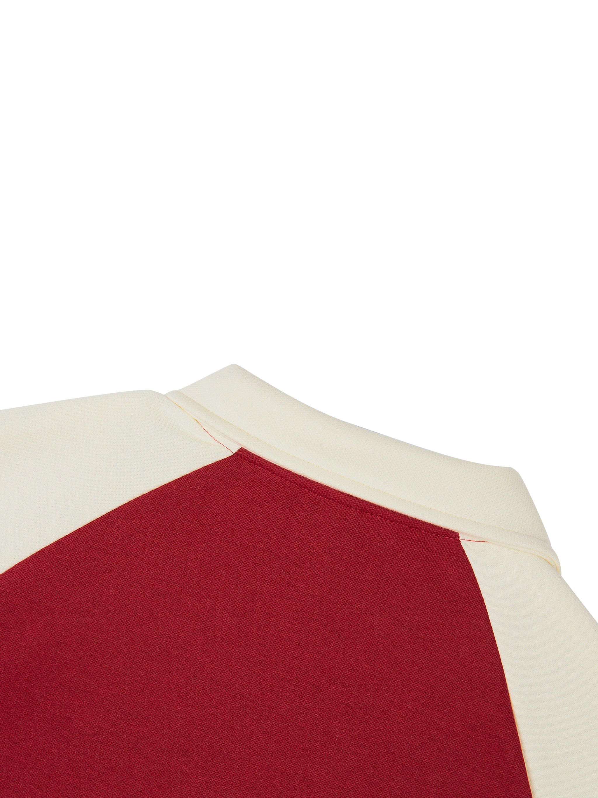 "Love" - Contrast Raglan Sleeve Baseball Jacket