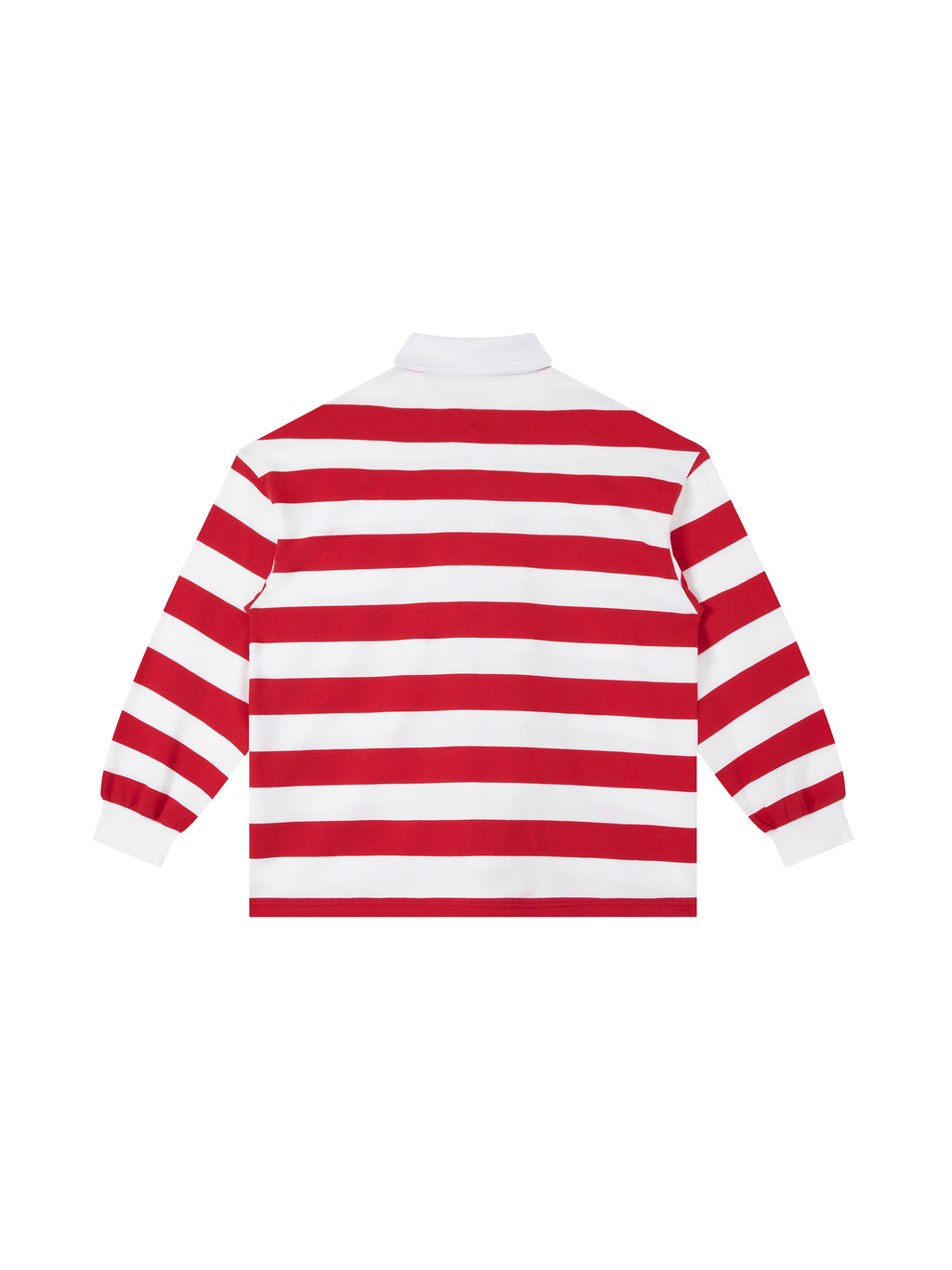 "Love" - Color Block Stripe Polo Shirt